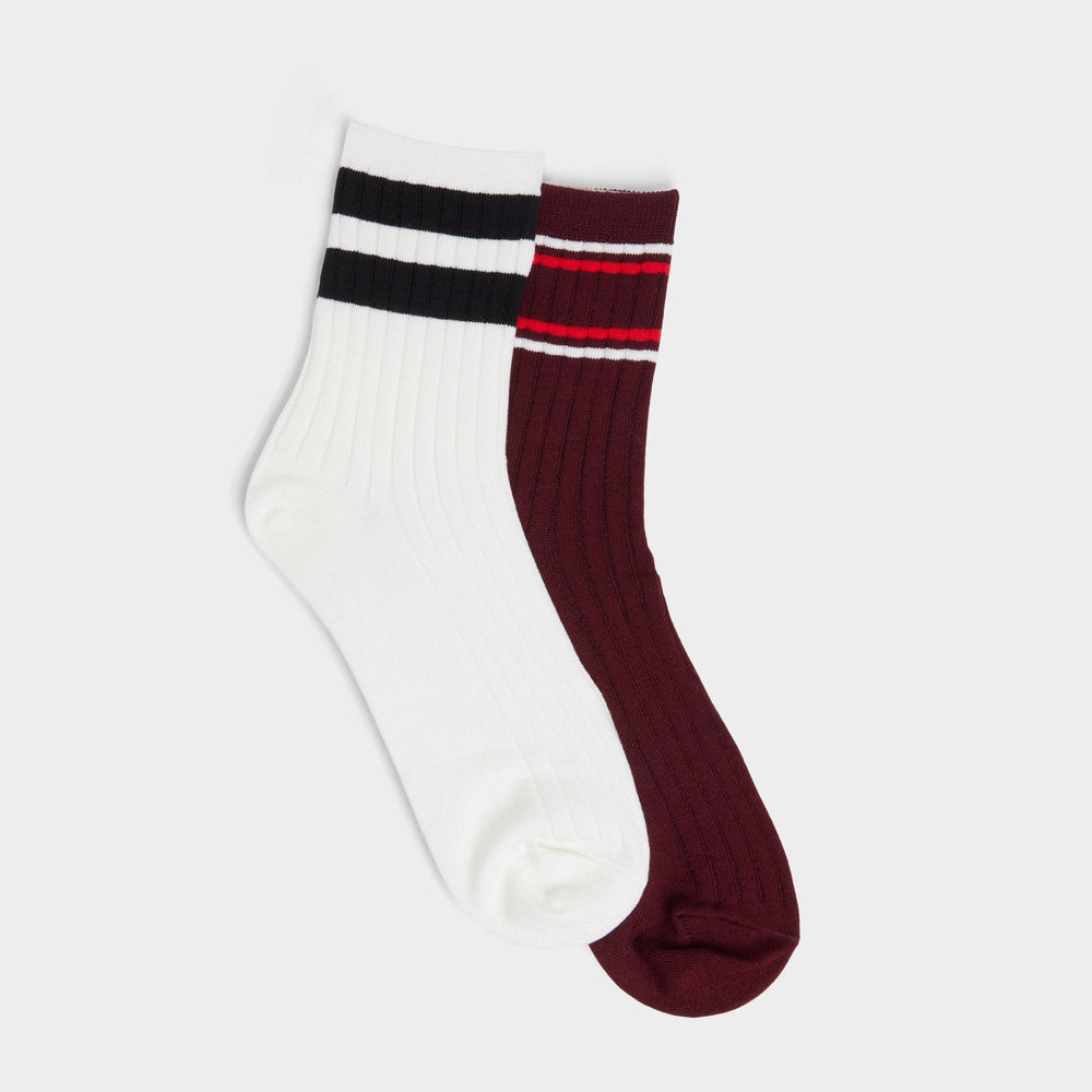 Aldo | Retrostripes in Bordo - Socks