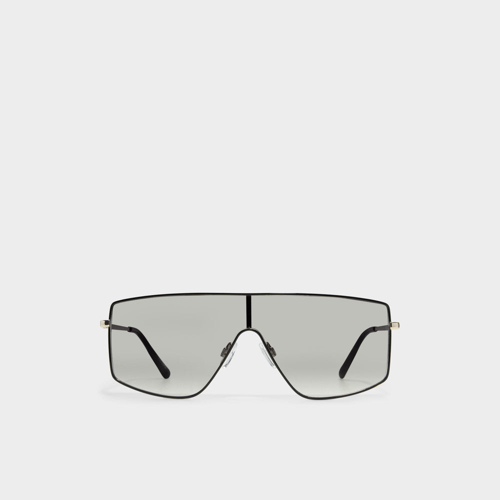 Aldo | Priren Black/Gold Multi Women's Shield - Shield sunglasses