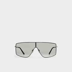 Aldo | Priren Black/Gold Multi Women's Shield - Shield sunglasses