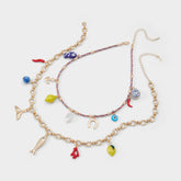 Aldo | Amalfie Red Women's Necklaces - Charm necklace