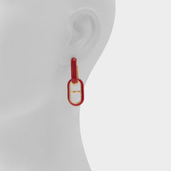 Aldo | Alalaegyn in Red - Hoop earrings