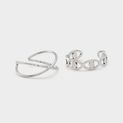 Aldo | Twisted Silver Women's Rings - Toe ring