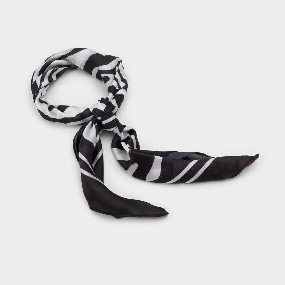Aldo | Zebria Black/White Women's Scarves - Scarf