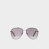 Aldo | Arilicanx Black/Gold Multi Women's Aviator - Aviator sunglasses