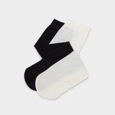 Aldo | Sleekstep in Black White - Knee high socks