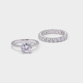 Aldo | Roundsparkles in Silver Clear Multi - Ring