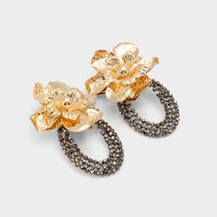 Aldo | Florabella in Grey - Chandelier earrings