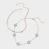 Aldo | Feelinblue Turquoise Women's Necklaces - Layered necklace