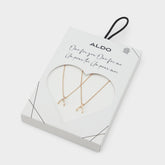 Aldo | Makeawish Gold/Clear Multi Women's Necklaces - Gift set