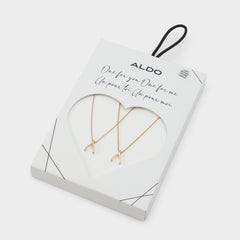 Aldo | Makeawish Gold/Clear Multi Women's Necklaces - Gift set