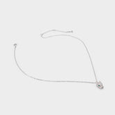 Aldo | Jerarewien in Silver Clear Multi - Necklace
