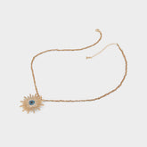 Aldo | Intentionss in Dark Blue - Pendant necklace