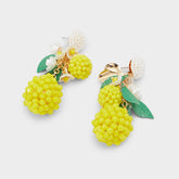 Aldo | Limonatta Medium Yellow Women's Earrings - Chandelier earrings