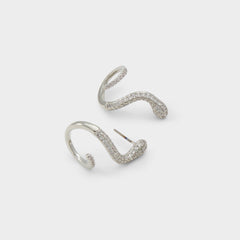 Aldo | Popeye Silver/Clear Multi Women's Earrings - Earrings