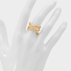 Aldo | Beltura in Gold Clear Multi - Ring