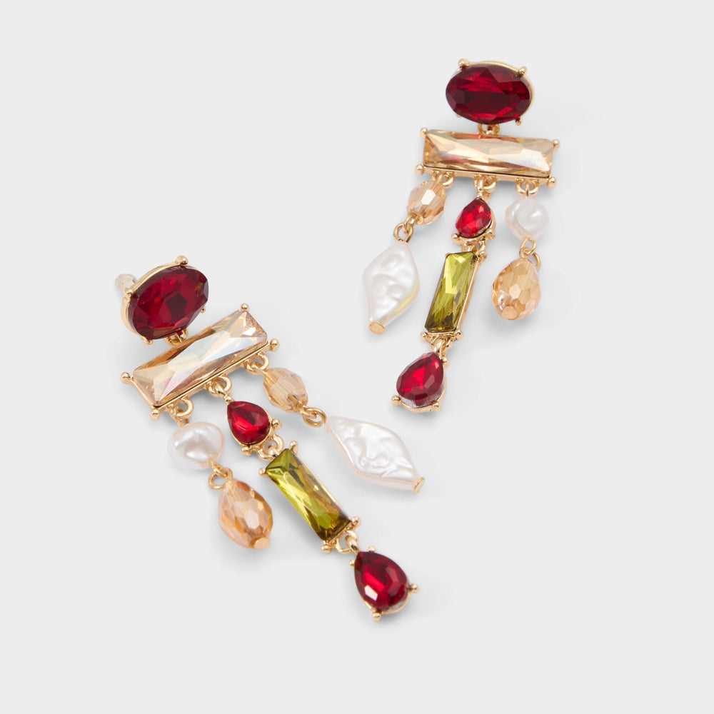 Aldo | Savannahh in Bordo - Chandelier earrings