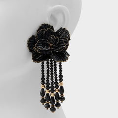 Aldo | Petalia Black/Gold Multi Women's Earrings - Statement earrings