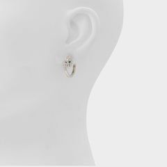 Aldo | Strigidae in Silver Clear Multi - Hoop earrings