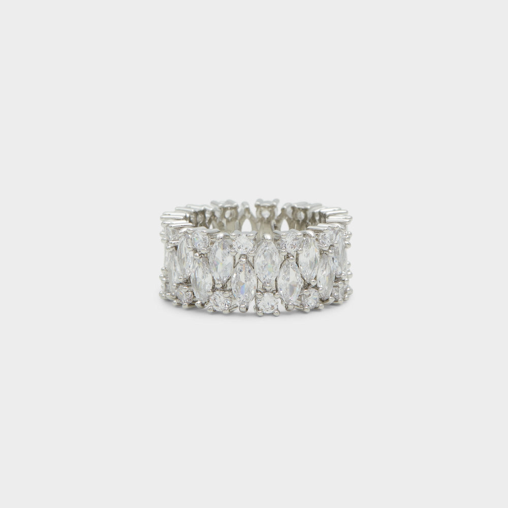 Aldo | Nikka Silver/Clear Multi Women's Cubic Zirconia - Ring
