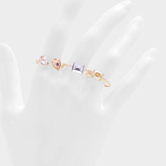 Aldo | Pimediax Pastel Multi Women's Rings - Stackable rings