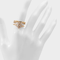 Aldo | Darsee Light Blue Women's Cubic Zirconia - Stackable rings