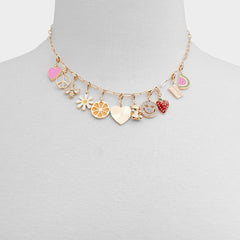 Aldo | Charmcrazy Bright Multi Women's Necklaces - Charm necklace