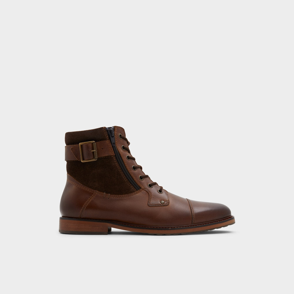 Aldo | Constantine Dark Brown Men's Lace-up boots - Lace-up boot