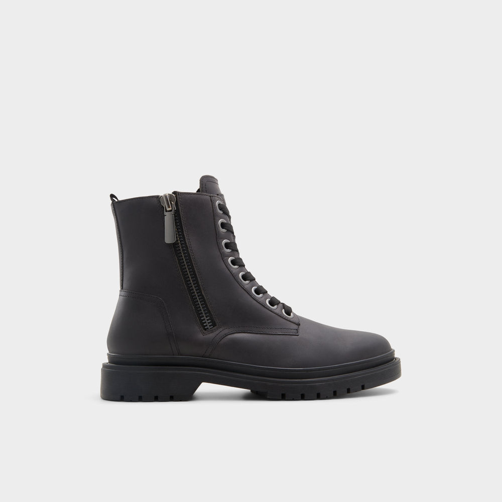Aldo | Roby Open Black Men's Lace-up boots - Lace-up boot, Lug sole