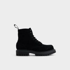 Aldo | Doublezero in Black - Combat boot, Lug sole