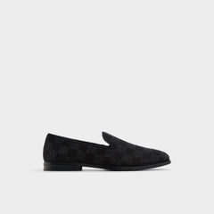 Aldo | Casino Other Black Synthetic Textured Men's Dress Shoes - Loafer