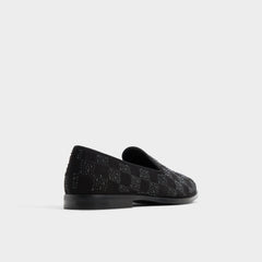 Aldo | Casino Other Black Synthetic Textured Men's Dress Shoes - Loafer