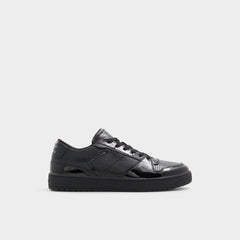 Aldo | Zethan Black Synthetic Patent Men's Low top - Low top sneaker, Cup sole