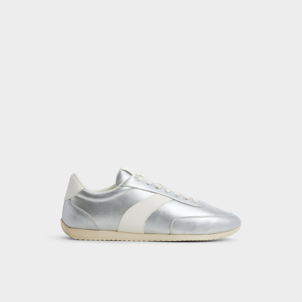 Aldo | Nathaniell in Silver - Low top sneaker, Cup sole