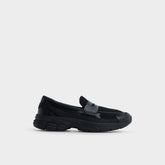 Aldo | Loafersnkr in Black - Slip-on sneaker, Jogger sole