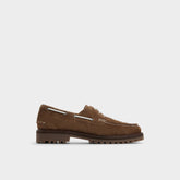Aldo | Cedric in Open Brown - Boat shoe