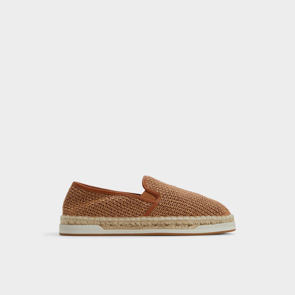 Aldo | Johnney Cognac Textile Raffia Men's Espadrilles - Espadrille