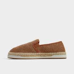 Aldo | Johnney Cognac Textile Raffia Men's Espadrilles - Espadrille
