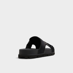 Aldo | Deniels Open Black Men's Slides - Slide sandal