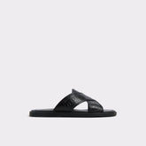 Aldo | Olino Open Black Men's Slides - Slide sandal