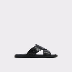 Aldo | Olino Open Black Men's Slides - Slide sandal