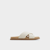 Aldo | Marrin Open Beige Men's Slides - Slide sandal