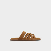 Aldo | Haniff Camel Men's Sandals & Slides - Strappy flat sandal