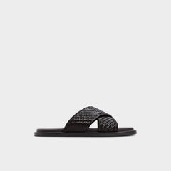 Aldo | Tarik Dark Brown Men's Sandals & Slides - Slide sandal
