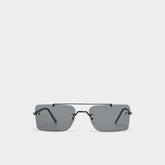 Aldo | Oleathien Dark Grey Men's Rectangle - Rectangle sunglasses