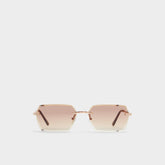Aldo | Arilalith Light Brown Men's Round - Oval sunglasses