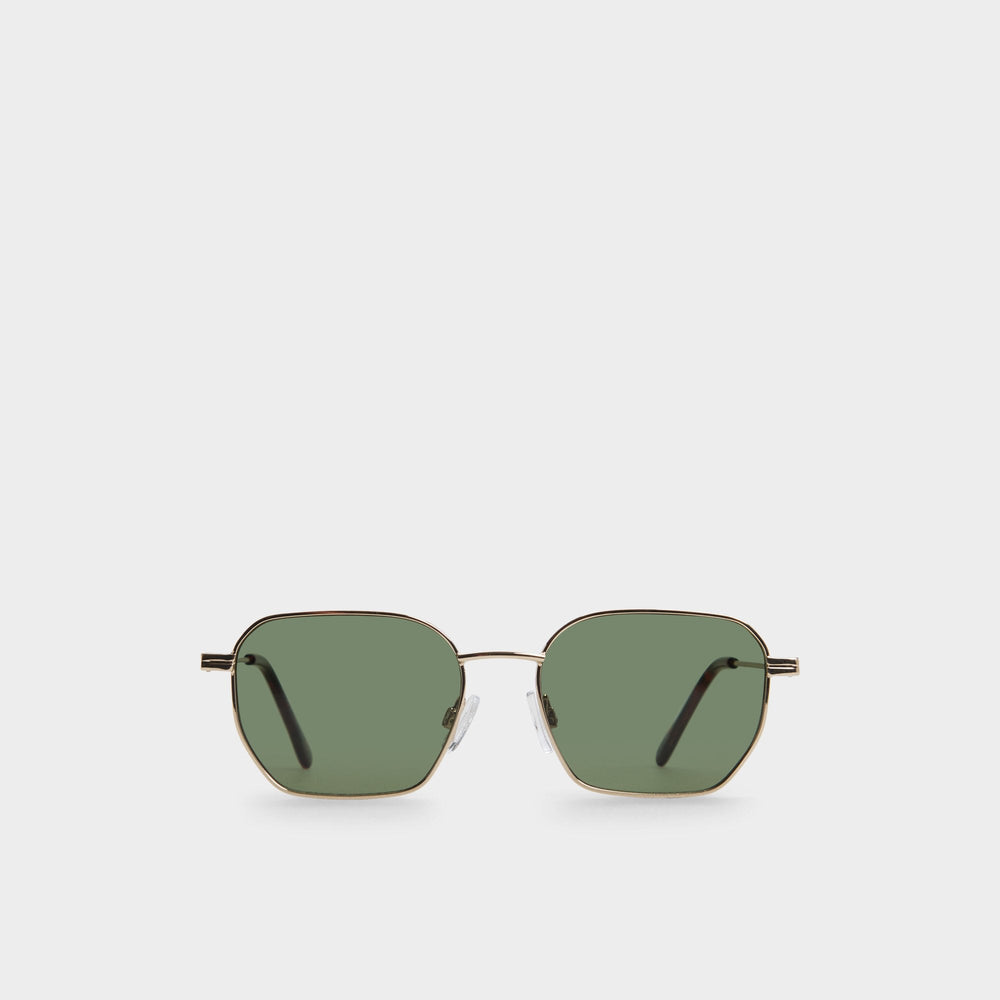 Aldo | Flyynn in Gold - Rectangle sunglasses