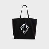 Aldo | Made With Heart Tote Black/White Tote & Satchel bags - Tote bag