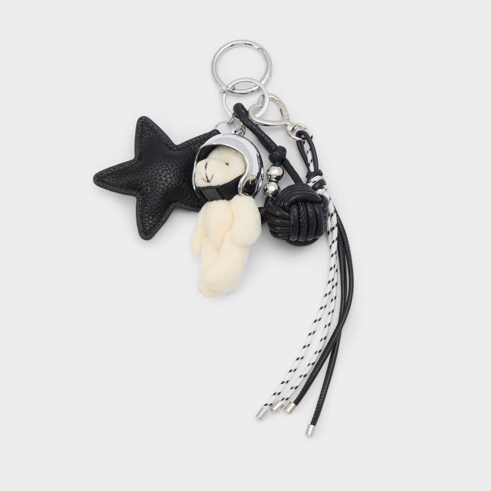 Aldo | Astrobear in Black Silver Multi - Bag charm