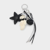 Aldo | Astrobear in Black Silver Multi - Bag charm