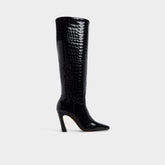 Aldo | Vivienna in Black - Knee-high boot, Block heel